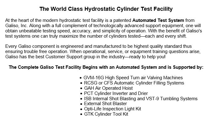 A World Class Hydrostatic Testing System