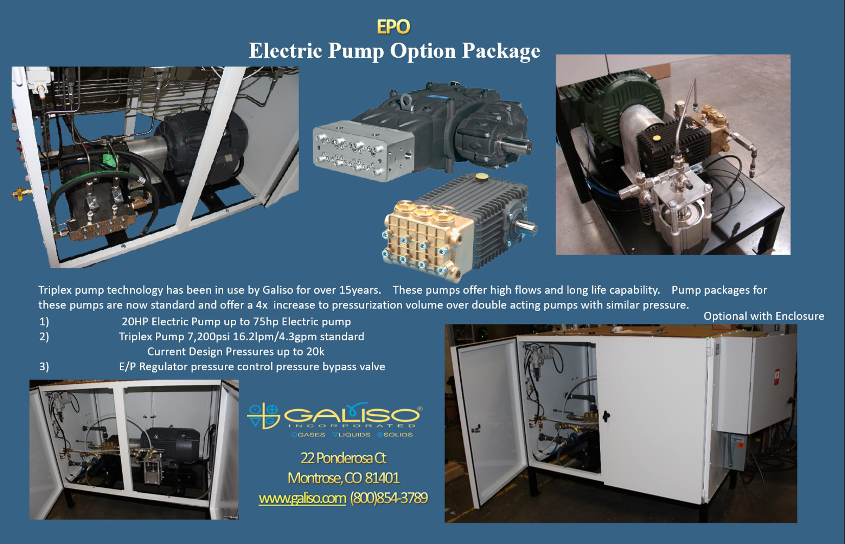 Electric Pump Option Package