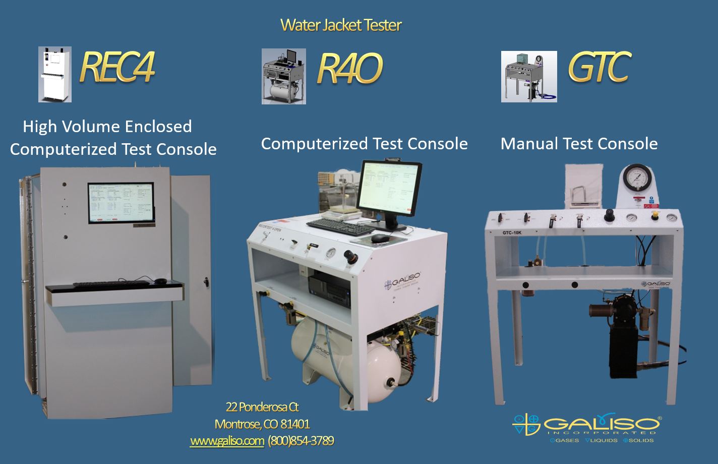 water hydro test equipment